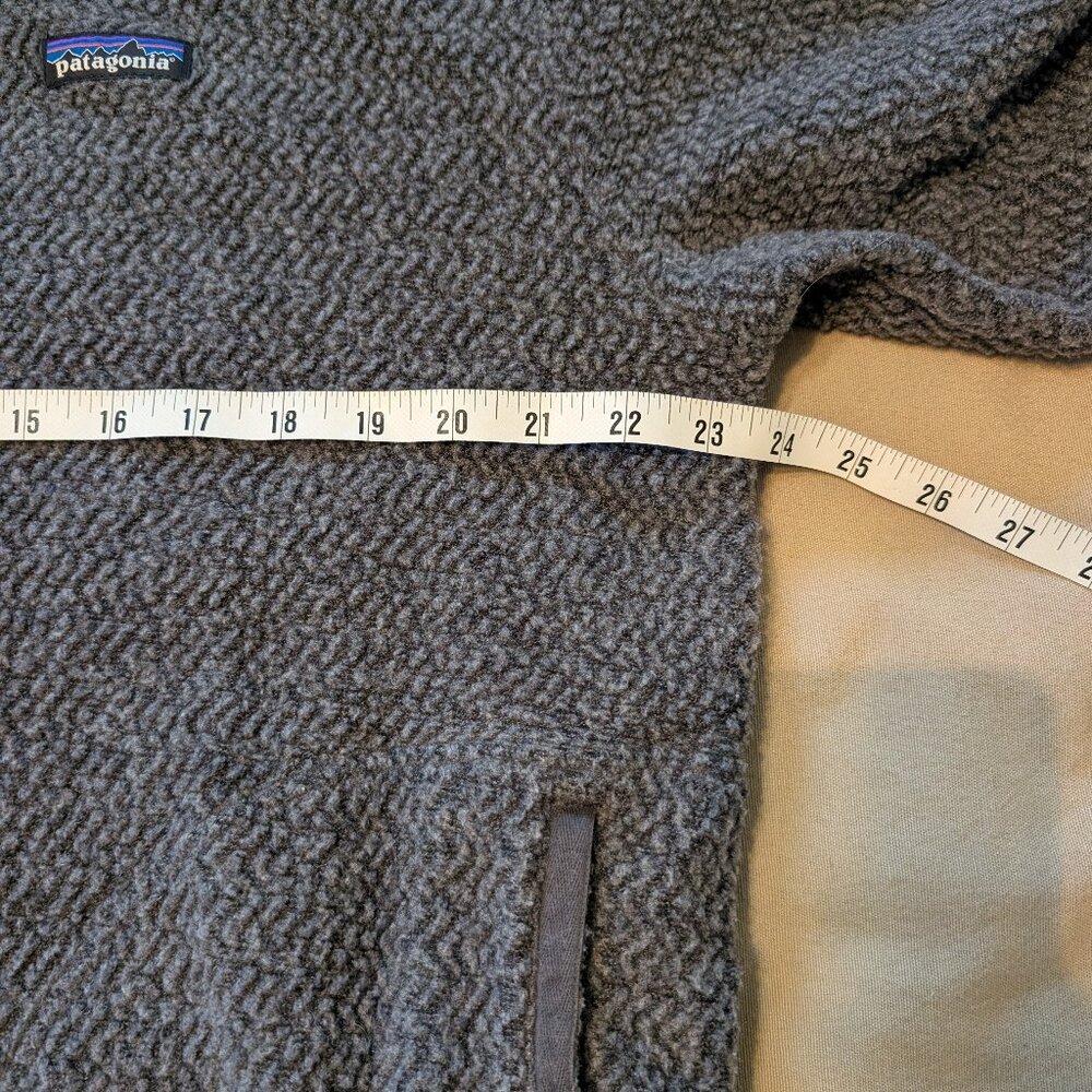 Patagonia Woolyester Gray Full-Zip Jacket - Men L - Picture 5 of 7